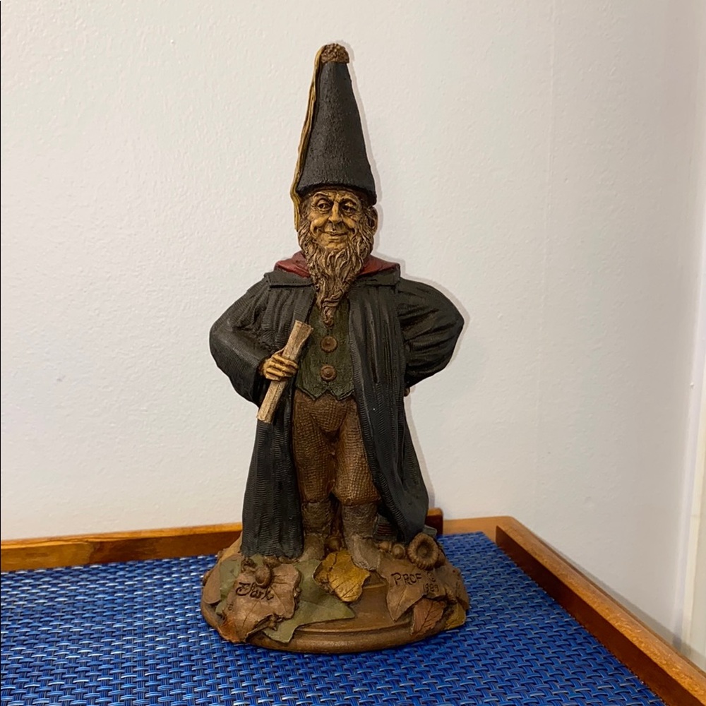 Tom Clark Prof. Gnome, 9” tall, 1989